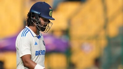 India's KL Rahul returns to pavilion (PTI) India's KL Rahul returns to pavilion (PTI)