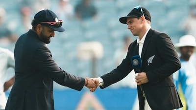 India's captain Rohit Sharma and New Zealand's captain Tom Latham (PTI) India's captain Rohit Sharma and New Zealand's captain Tom Latham (PTI)