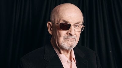 Salman Rushdie poses for a portrait to promote his book "Knife: Meditations After an Attempted Murder". (AP file photo) Salman Rushdie poses for a portrait to promote his book "Knife: Meditations After an Attempted Murder". (AP file photo)