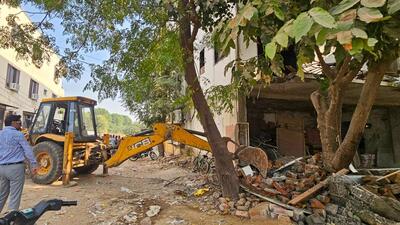 The Bangalore Development Authority (BDA) razed around 200 allegedly illegal houses in Ashraya Nagar, near Goraguntepalya (File photo)
