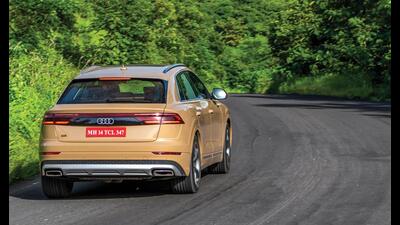 The Q8 continues to be Audi’s design-driven SUV. It debuts the brand’s customisable OLED tail-lights. The Q8 continues to be Audi’s design-driven SUV. It debuts the brand’s customisable OLED tail-lights.