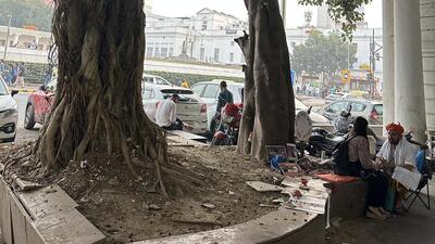 The architectural essence of Connaught Place lies in its hundreds of sturdy white columns that gracefully support the colonial-era colonnades of inner and outer circle. The other significant but overlooked aspect of CP’s essence is its innumerable trees. (HT) The architectural essence of Connaught Place lies in its hundreds of sturdy white columns that gracefully support the colonial-era colonnades of inner and outer circle. The other significant but overlooked aspect of CP’s essence is its innumerable trees. (HT)