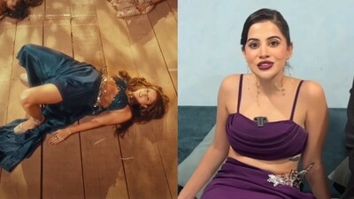 Triptii Dimri's dance moves failed to impress Uorfi Javed Triptii Dimri's dance moves failed to impress Uorfi Javed