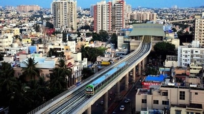 This will be Namma Metro’s Phase 3A (Representational Image) (PTI Photo) This will be Namma Metro’s Phase 3A (Representational Image) (PTI Photo)