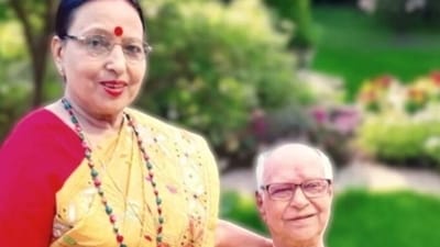 Sharda Sinha's last Facebook post for late husband Brajkishore Sinha included this picture. Sharda Sinha's last Facebook post for late husband Brajkishore Sinha included this picture.