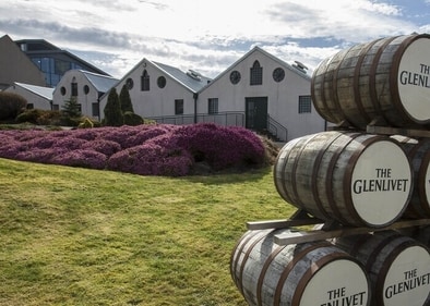 Glenlivet distillery. Glenlivet distillery.