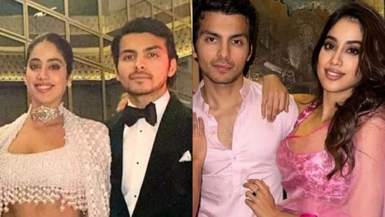 Shikhar Pahariya with Janhvi Kapoor