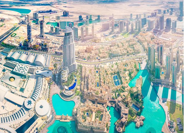Dubai has lavish resorts which make you forget that you are in a bustling city. (ADOBE STOCK)