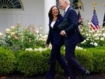 Joe Biden praises Kamala Harris for having a ‘backbone like a ramrod' 