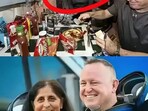 Shocking images showing a hollow-cheeked Sunita Williams have surfaced from onboard the International Space Station (ISS). Shocking images showing a hollow-cheeked Sunita Williams have surfaced from onboard the International Space Station (ISS).