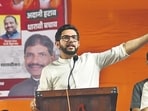 Nine party office bearers, including three shakha pramukhs and an assembly coordinator, defected to the Shiv Sena (UBT) in the presence of party leader and sitting Worli MLA Aaditya Thackeray. (Photo by Bhushan Koyande)