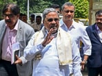 Karnataka Chief Minister Siddaramaiah with his legal advisor Ponnanna. Karnataka Chief Minister Siddaramaiah with his legal advisor Ponnanna.