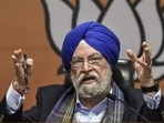 Union minister Hardeep Singh Puri. (File) Union minister Hardeep Singh Puri. (File)