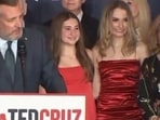 Ted Cruz's daughter Caroline gave a disgusting look at her dad's message for Trump, who won Texas handily and reclaimed his place in the White House. Ted Cruz's daughter Caroline gave a disgusting look at her dad's message for Trump, who won Texas handily and reclaimed his place in the White House.