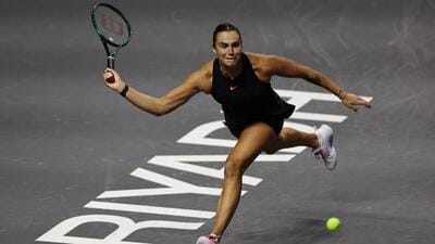 Aryna Sabalenka will end the year as world No.1. (REUTERS)