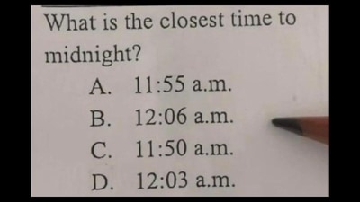 A fun challenge to test your time sense. (Screengrab Threads/@elkeller34) A fun challenge to test your time sense. (Screengrab Threads/@elkeller34)