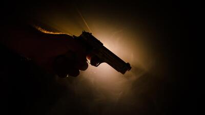 Gangster Surender Lohari opened fire at the police party following which they responded in equal measure. The gangster suffered bullet injuries in his leg in the encounter in Basana village of Rohtak. (Shutterstock)