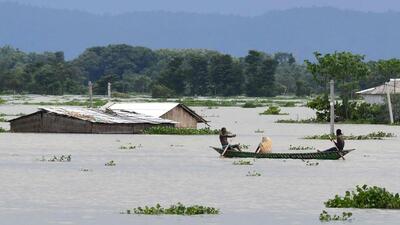 In Assam, heavy rains, floods, and landslides were recorded on 122 days. (AFP/Representative) In Assam, heavy rains, floods, and landslides were recorded on 122 days. (AFP/Representative)