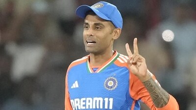 India captain Suryakumar Yadav. (AP) (HT_PRINT)