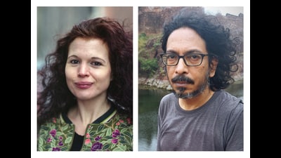 Julia Hauser and Sarnath Banerjee, authors, The Moral Contagion. (HT Team)