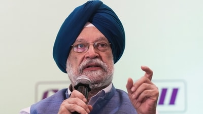 Union minister of petroleum and natural gas Hardeep Singh Puri. (PTI file) Union minister of petroleum and natural gas Hardeep Singh Puri. (PTI file)
