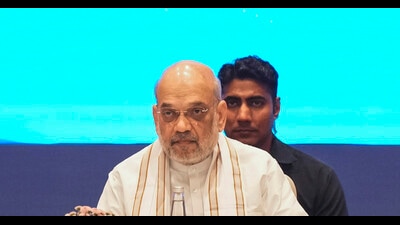 Shah promised healthcare benefits, including an additional ₹5 lakh coverage for senior citizens under the Ayushman Bharat scheme. (HT PHOTO) Shah promised healthcare benefits, including an additional ₹5 lakh coverage for senior citizens under the Ayushman Bharat scheme. (HT PHOTO)