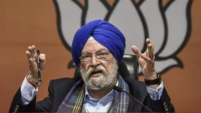 Union minister Hardeep Singh Puri. (File) Union minister Hardeep Singh Puri. (File)