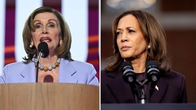 Nancy Pelosi going through ‘very difficult’ moment due to Kamala Harris' loss (Photo by SAUL LOEB / AFP, photo by Andrew Harnik / GETTY IMAGES NORTH AMERICA / Getty Images via AFP) Nancy Pelosi going through ‘very difficult’ moment due to Kamala Harris' loss (Photo by SAUL LOEB / AFP, photo by Andrew Harnik / GETTY IMAGES NORTH AMERICA / Getty Images via AFP)