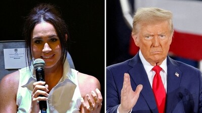 Meghan Markle ‘might want to leave America’ as she ‘really viscerally disliked’ Donald Trump: expert (Photo by Raul ARBOLEDA / AFP, REUTERS/Jonathan Drake/File Photo) Meghan Markle ‘might want to leave America’ as she ‘really viscerally disliked’ Donald Trump: expert (Photo by Raul ARBOLEDA / AFP, REUTERS/Jonathan Drake/File Photo)
