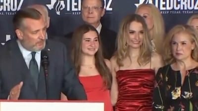 Ted Cruz's daughter Caroline gave a disgusting look at her dad's message for Trump, who won Texas handily and reclaimed his place in the White House. (X) Ted Cruz's daughter Caroline gave a disgusting look at her dad's message for Trump, who won Texas handily and reclaimed his place in the White House. (X)