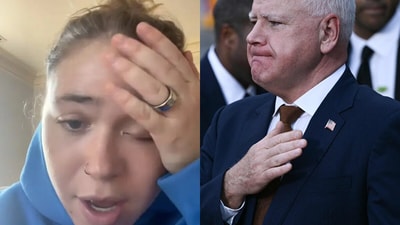 After her father's election loss, Hope Walz took to TikTok to voice her disappointment, especially regarding the treatment of Kamala Harris. After her father's election loss, Hope Walz took to TikTok to voice her disappointment, especially regarding the treatment of Kamala Harris.