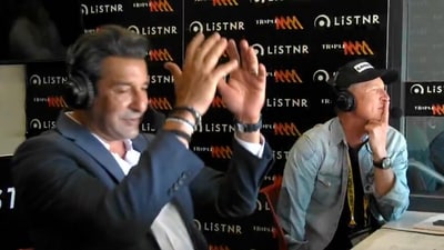 Wasim Akram reacts after Shaheen Afridi drops a catch (X) Wasim Akram reacts after Shaheen Afridi drops a catch (X)