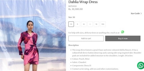 Aditi dress is from the brand Dahilia and costs ₹10,300 (www.elahe.in) Aditi dress is from the brand Dahilia and costs ₹10,300 (www.elahe.in)