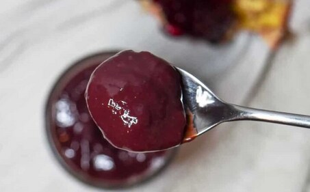 Pomegranate curd (Photo: Waiting for Blancmange)