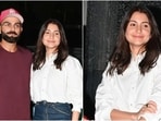 Anushka Sharma and Virat Kohli at Neha Dhupia's daughter Mehr's birthday party. Anushka Sharma and Virat Kohli at Neha Dhupia's daughter Mehr's birthday party.