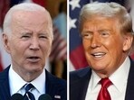 President Joe Biden (left) and President-elect Donald Trump.