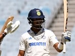 Indian batsman Dhruv Jurel acknowledges the applause after scoring his half-century during the Australia A against India A cricket match at the Melbourne Cricket Ground (MCG). Indian batsman Dhruv Jurel acknowledges the applause after scoring his half-century during the Australia A against India A cricket match at the Melbourne Cricket Ground (MCG).