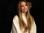 Jennifer Lopez at the Unstoppable photo call during the 2024 AFI Fest at TCL Chinese 6 Theatres on October 26 