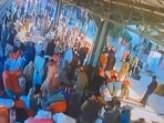 The blast took place inside a Quetta railway station when the Peshawar-bound express was about to leave for its destination. The blast took place inside a Quetta railway station when the Peshawar-bound express was about to leave for its destination.
