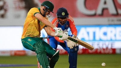 South Africa's David Miller plays a shot during the first T20 international cricket match between South Africa and India. (AFP) South Africa's David Miller plays a shot during the first T20 international cricket match between South Africa and India. (AFP)