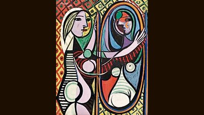 Girl Before A Mirror (1932) by Pablo Picasso. (Wikimedia) Girl Before A Mirror (1932) by Pablo Picasso. (Wikimedia)