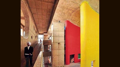 Le Corbusier’s aesthetic for Chandigarh is an epitome of minimalism. (HT Photo) Le Corbusier’s aesthetic for Chandigarh is an epitome of minimalism. (HT Photo)