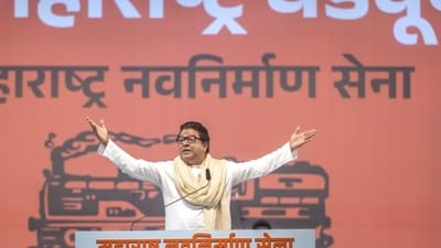 Last year, Raj Thackeray warned that he would recite Hanuman Chalisa if loudspeakers from mosques were not removed. (HT Photo) Last year, Raj Thackeray warned that he would recite Hanuman Chalisa if loudspeakers from mosques were not removed. (HT Photo)