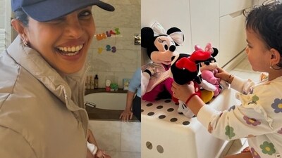 Priyanka Chopra posted numerous pictures of her and Malti Marie on Instagram. Priyanka Chopra posted numerous pictures of her and Malti Marie on Instagram.