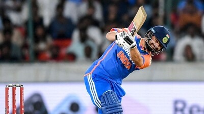 Rinku Singh has been a mainstay in India's T20I set-up since the T20 World Cup triumph. (AFP)
