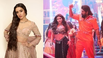 Not Shraddha Kapoor but Sreeleela will be seen in a special dance number with Allu Arjun in Pushpa 2 Not Shraddha Kapoor but Sreeleela will be seen in a special dance number with Allu Arjun in Pushpa 2