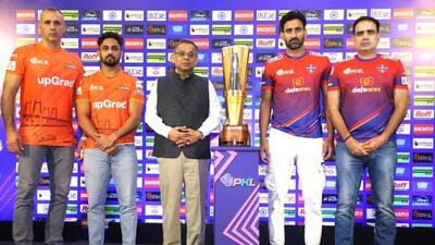 The Noida leg of PKL 11 begins on Sunday. (HT Photo) The Noida leg of PKL 11 begins on Sunday. (HT Photo)