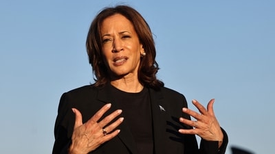 Kamala Harris discusses abortion rights, calls out Trump's ‘lies’ on Call Her Daddy podcast (Photo by MARIO TAMA / GETTY IMAGES NORTH AMERICA / Getty Images via AFP) (Getty Images via AFP) Kamala Harris discusses abortion rights, calls out Trump's ‘lies’ on Call Her Daddy podcast (Photo by MARIO TAMA / GETTY IMAGES NORTH AMERICA / Getty Images via AFP) (Getty Images via AFP)