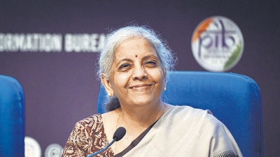 Union finance minister Nirmala Sitharaman. (Hindustan Times)