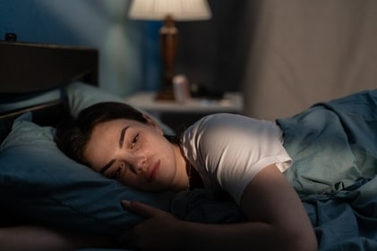 Stress makes it a challenge for you to fall asleep. (Shutterstock)